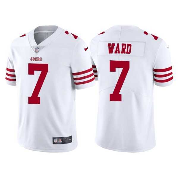 Men & Women & Youth San Francisco 49ers #7 Charvarius Ward White Vapor Untouchable Limited Stitched Jersey->san francisco 49ers->NFL Jersey